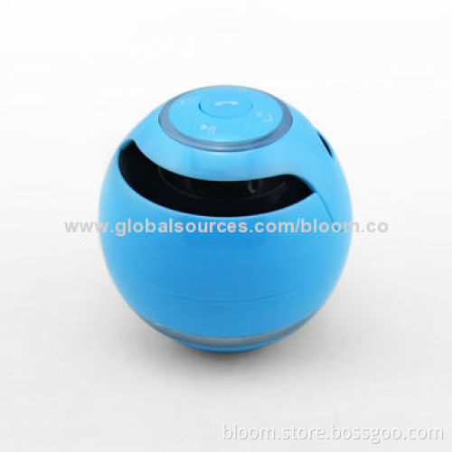 Promotional Bluetooth Speaker, Sized 78 x 77mm, 10m Transmission Distances 1-year Warranty